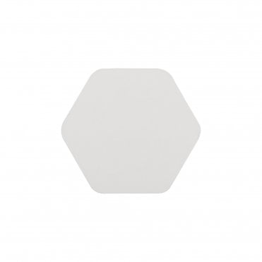 MADDI Wall Light Accessory, Diffuser Shade 15cm Sand White Hexagonal