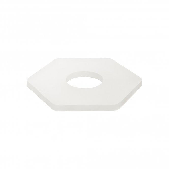 MADDI Wall Light Accessory, Diffuser Shade 19cm Frosted Hexagonal