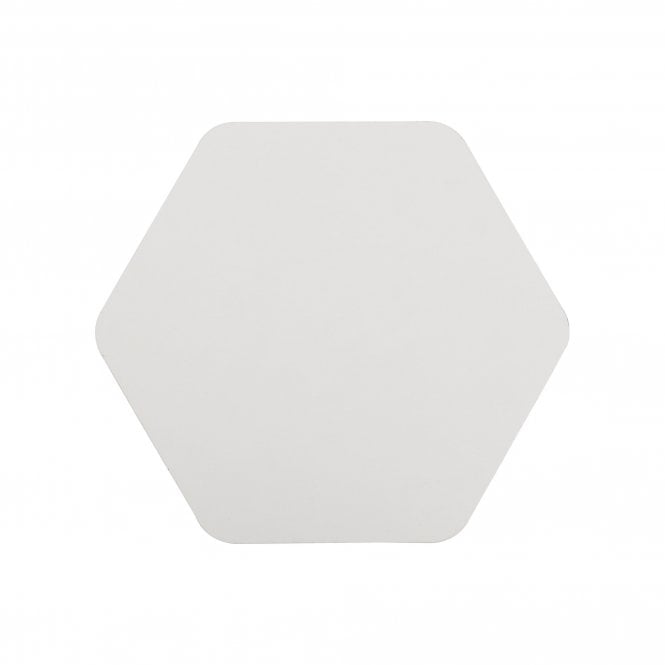 MADDI Wall Light Accessory, Diffuser Shade 20cm Sand White Hexagonal