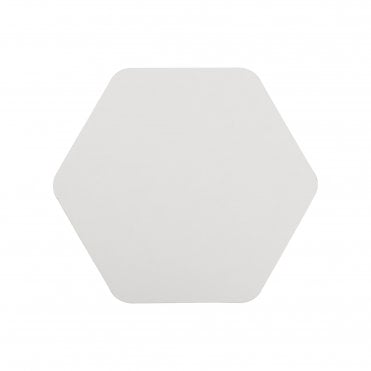 MADDI Wall Light Accessory, Diffuser Shade 20cm Sand White Hexagonal