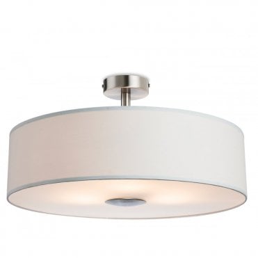 MADISON Semi Flush Fitting, Cream