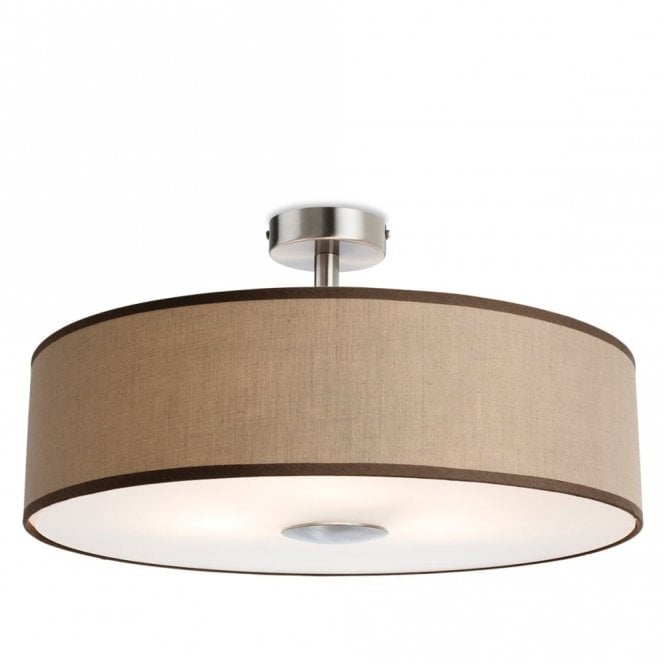MADISON Semi Flush Fitting, Taupe