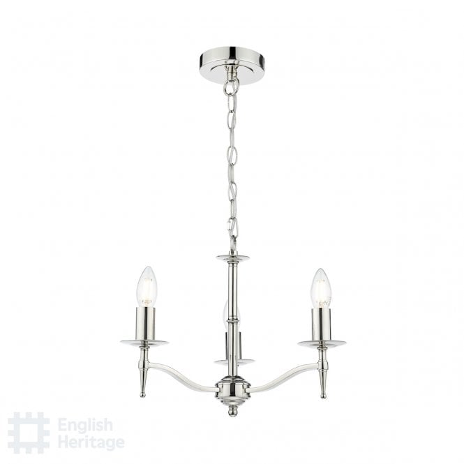 Marble Hill 3 Light Shadelier Nickel FITTING ONLY