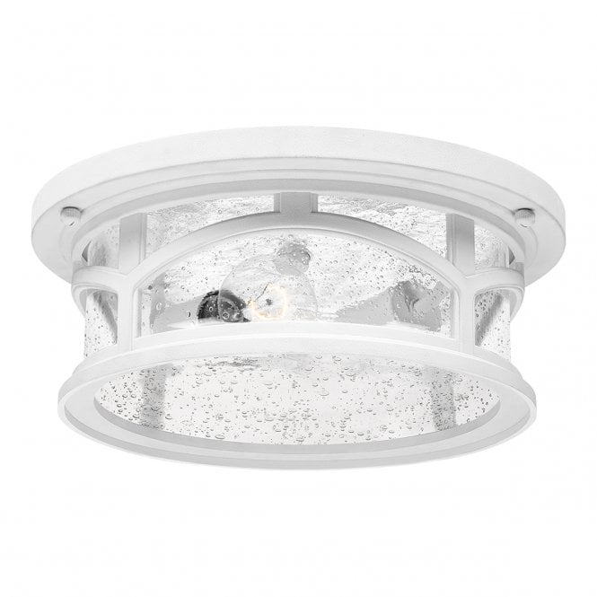 MARBLEHEAD 2 Light Flush Ceiling Light Mount in White