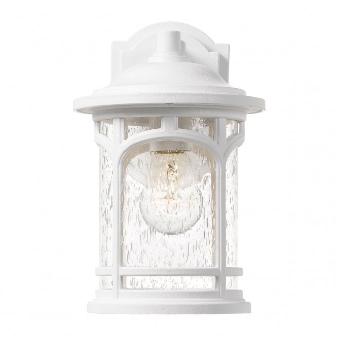 MARBLEHEAD Exterior Wall Lantern in White