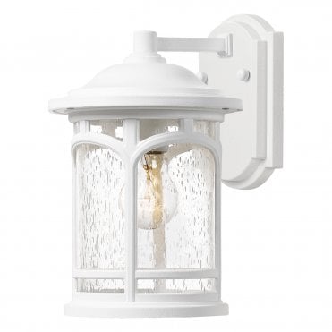 Exterior Wall Lantern in White
