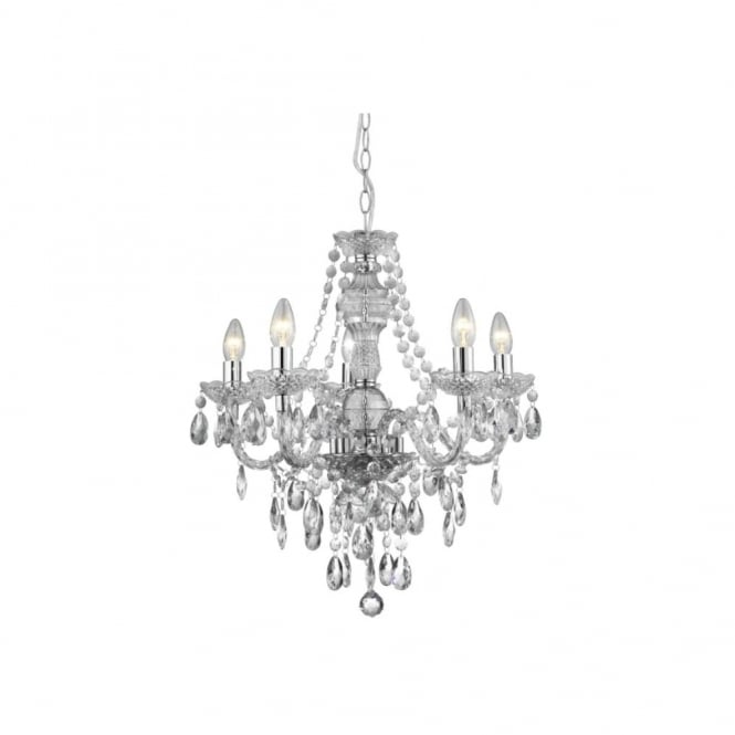 MARIE - Therese Clear 5 Light Acrylic