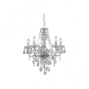 MARIE - Therese Clear 5 Light Acrylic