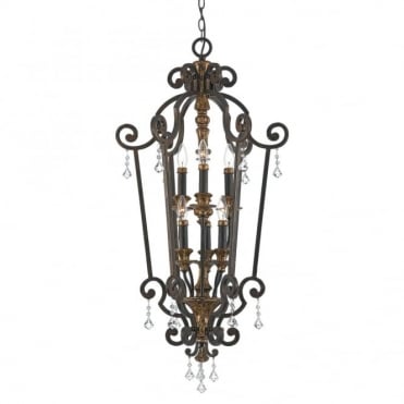 MARQUETTE French chandelier style ceiling pendant or lantern