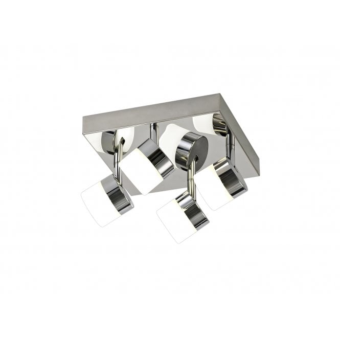 MARQUIS IP44 LED Ceiling Light 4000K Polished Chrome