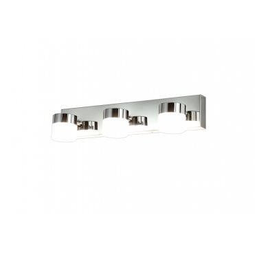 IP44 LED Wall Light 4000K Polished Chrome