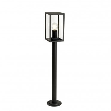 MARTY Boxy Outdoor Post Graphite Black