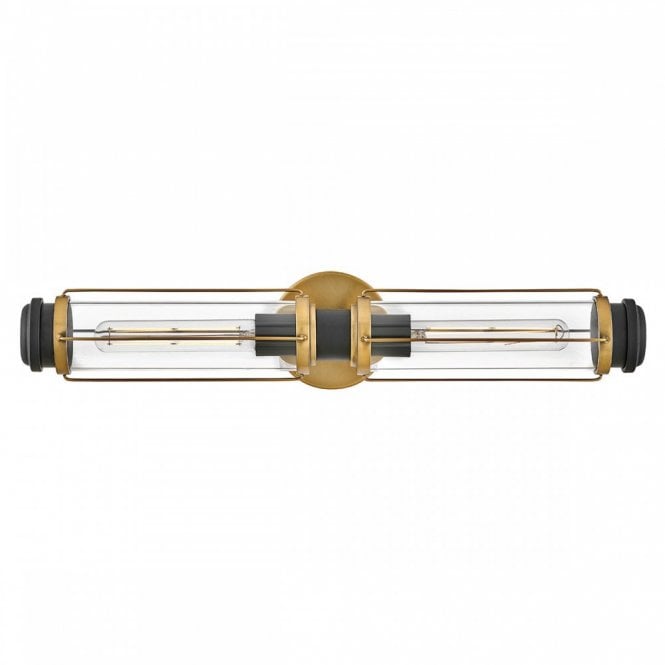 Masthead Heritage Brass and Black Wall Light