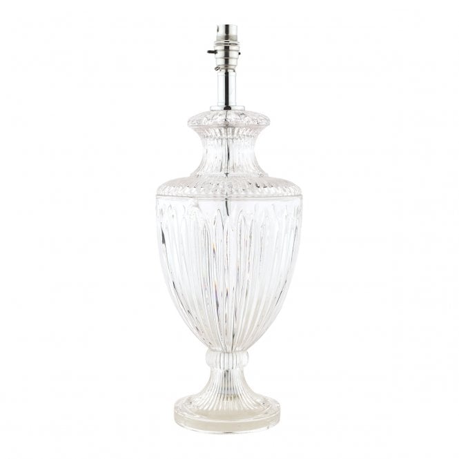 MEREDITH Large Table Lamp Glass Base Only