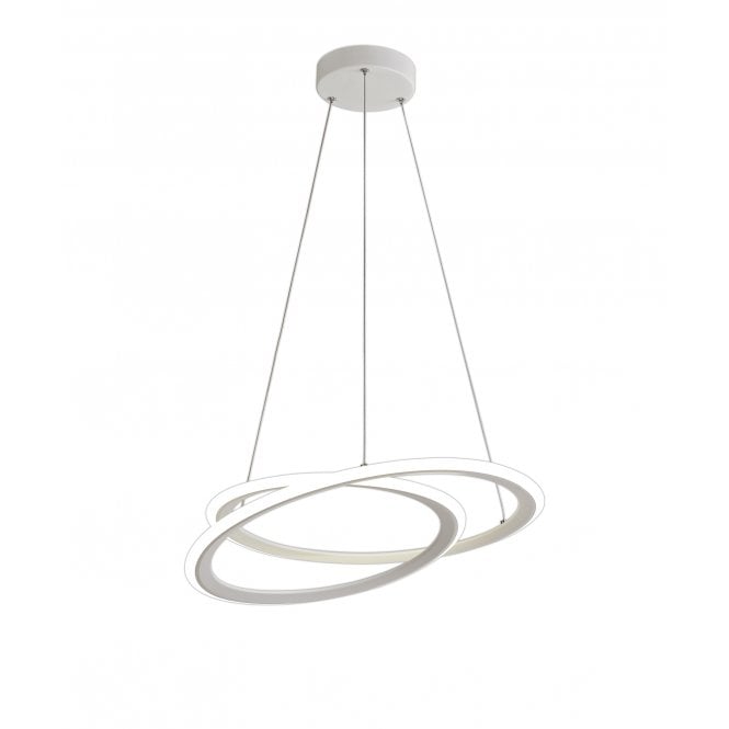 MEREEN Ceiling Pendant Light 3 Step Dimming Matt White