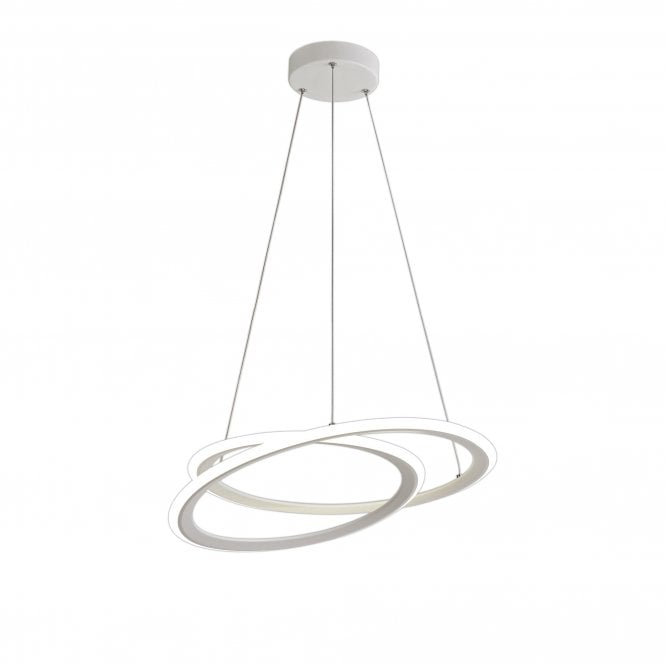 MEREEN Ceiling Pendant Light 3 Step Dimming Matt White