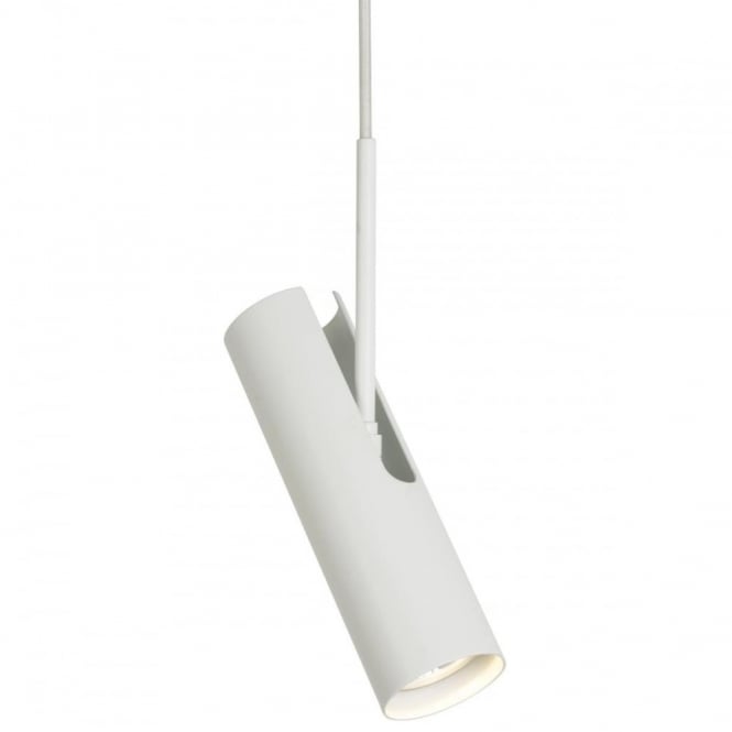 MIB - Slim Adjustable Ceiling Pendant White Spotlight