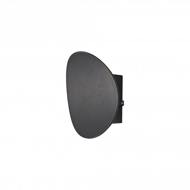 MILLIE LED Satellite Dish Style Outdoor Wall Light in Anthracite