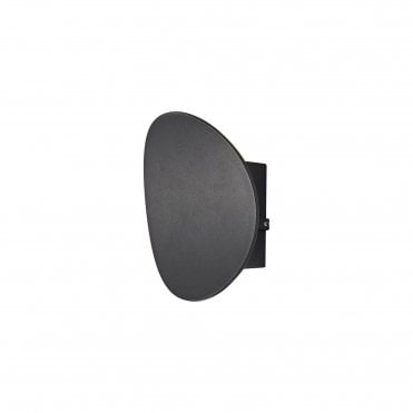 MILLIE LED Satellite Dish Style Outdoor Wall Light in Anthracite