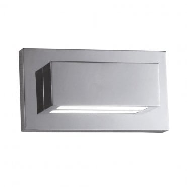 sleek modern chrome led wall light