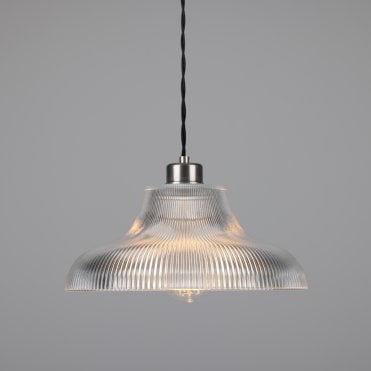 Industrial Railway Ceiling Pendant In Antique Silver