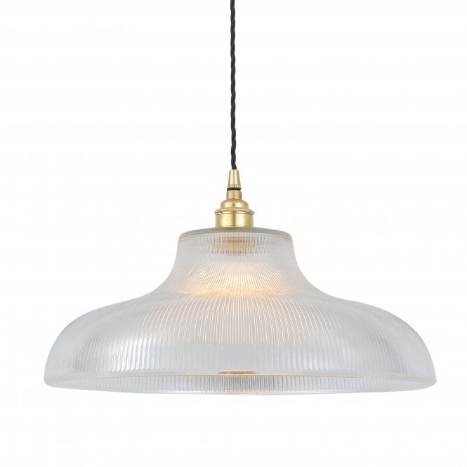 MONO - Industrial 38Cm Railway Ceiling Pendant In Polished Brass