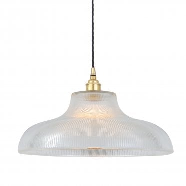 MONO - Industrial 38Cm Railway Ceiling Pendant In Polished Brass