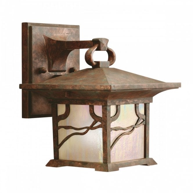 MORRIS Wall Lantern Copper Exterior Lighting IP44 Rated