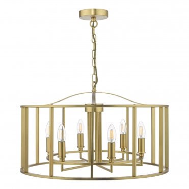 bronze 6 light ceiling pendant 