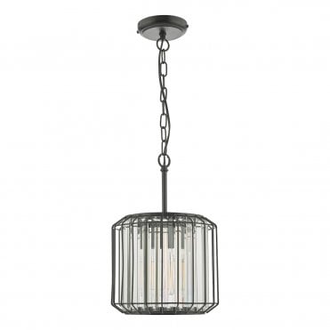Birdcage ceiling pendant with dimensions