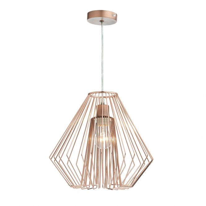 NEEDLE Decorative Copper Wire Work Ceiling Shade/Non Electric Ceiling Pendant
