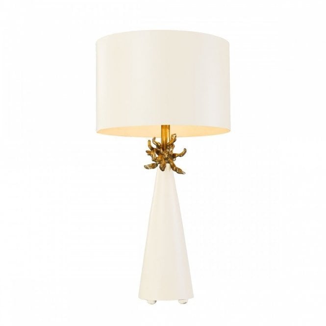 NEO Anemone Table Lamp White and Gold