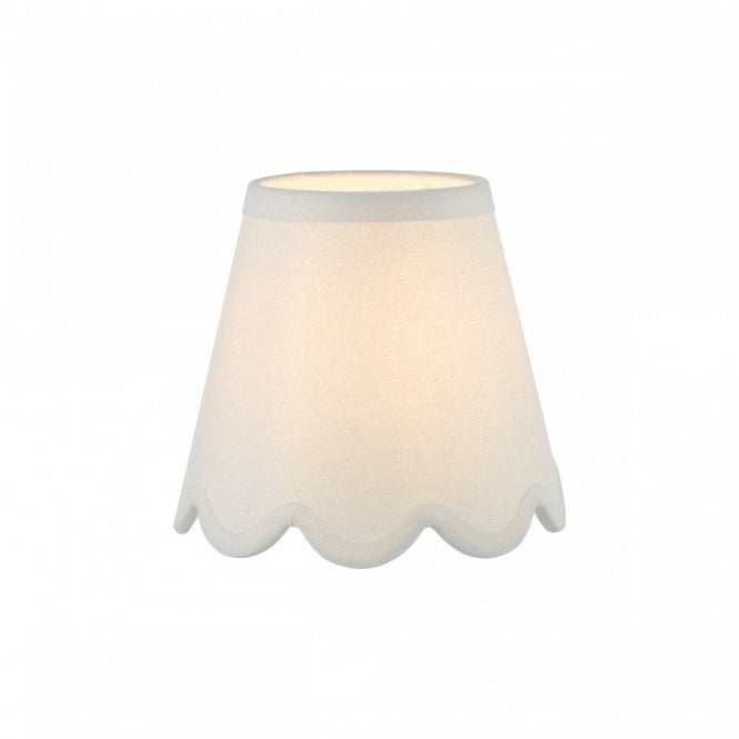Nerita Ivory Linen Tapered Drum Shade 15cm