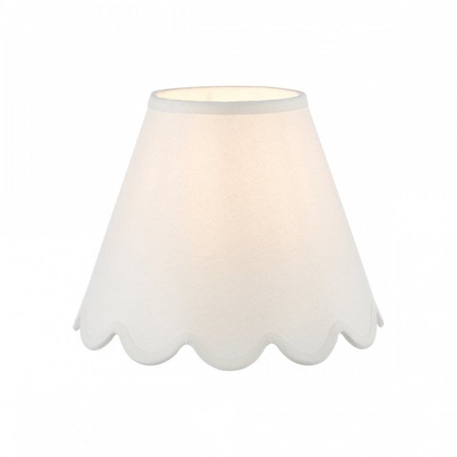 Nerita Ivory Linen Tapered Drum Shade 25cm