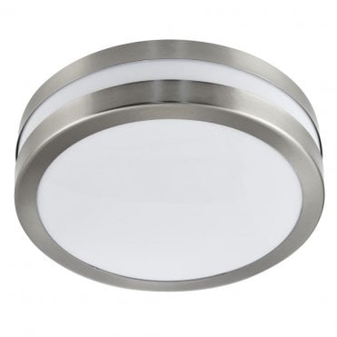 steel with diffuser flush ceiling light 