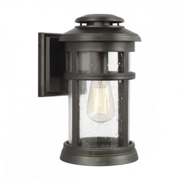 Exterior Coastal Wall Lantern In Bronze