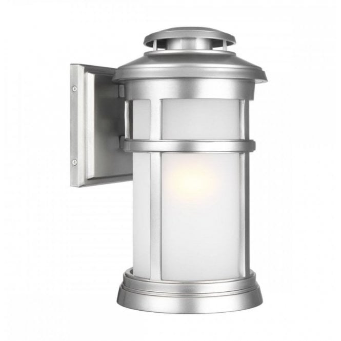 NEWPORT Exterior Coastal Wall Lantern in Stainless Steel
