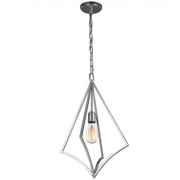 NICO Medium Hanging Ceiling Pendant in Chrome