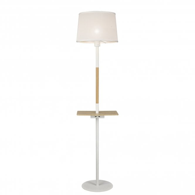 NORDICA II Multi-Functional Floor Lamp with USB Charging Ports