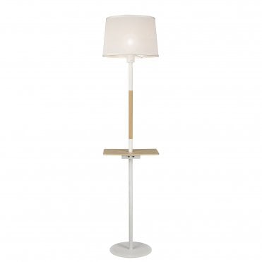 NORDICA II Multi-Functional Floor Lamp with USB Charging Ports