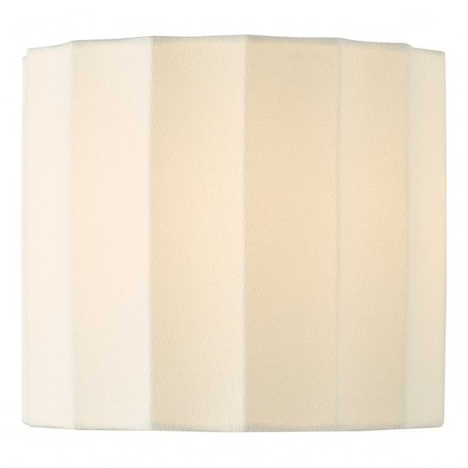 Noura 18cm Ivory Drum Shade in Linen