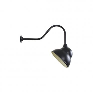NOVO - Exterior Large Outdoor Sign Light In Powder Coated Black