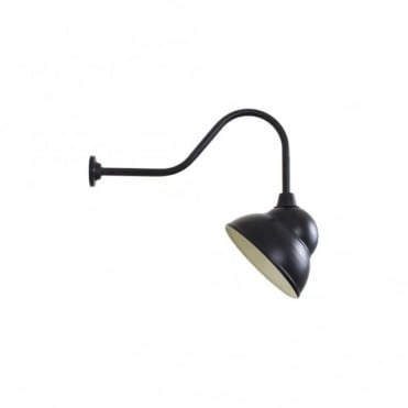NOVO - Exterior Large Outdoor Sign Light In Powder Coated Black