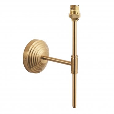 Obelisk T Bar Wall Light - Brushed Aged Brass (Bracket Only)