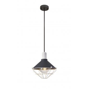 OCTOCAGE Pendant, IP65, Antracite Matt White,