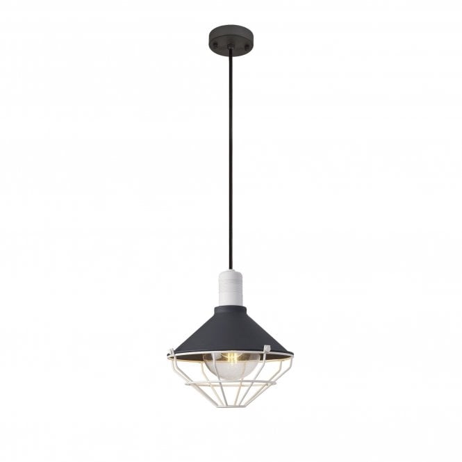 OCTOCAGE Pendant, IP65, Antracite Matt White,