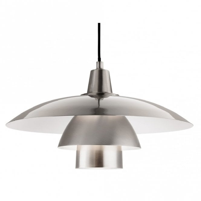 OLSEN Pendant, Brushed Steel