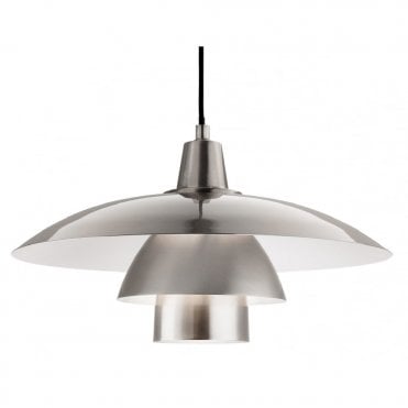OLSEN Pendant, Brushed Steel