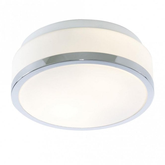 OPAL SHADE BATHROOM FLUSH CEILING LIGHT IP44