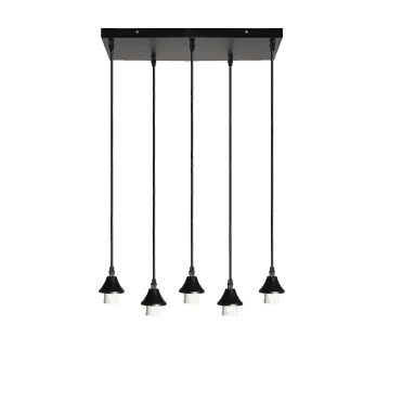 5 Light Ceiling Pendant Bar Suspension